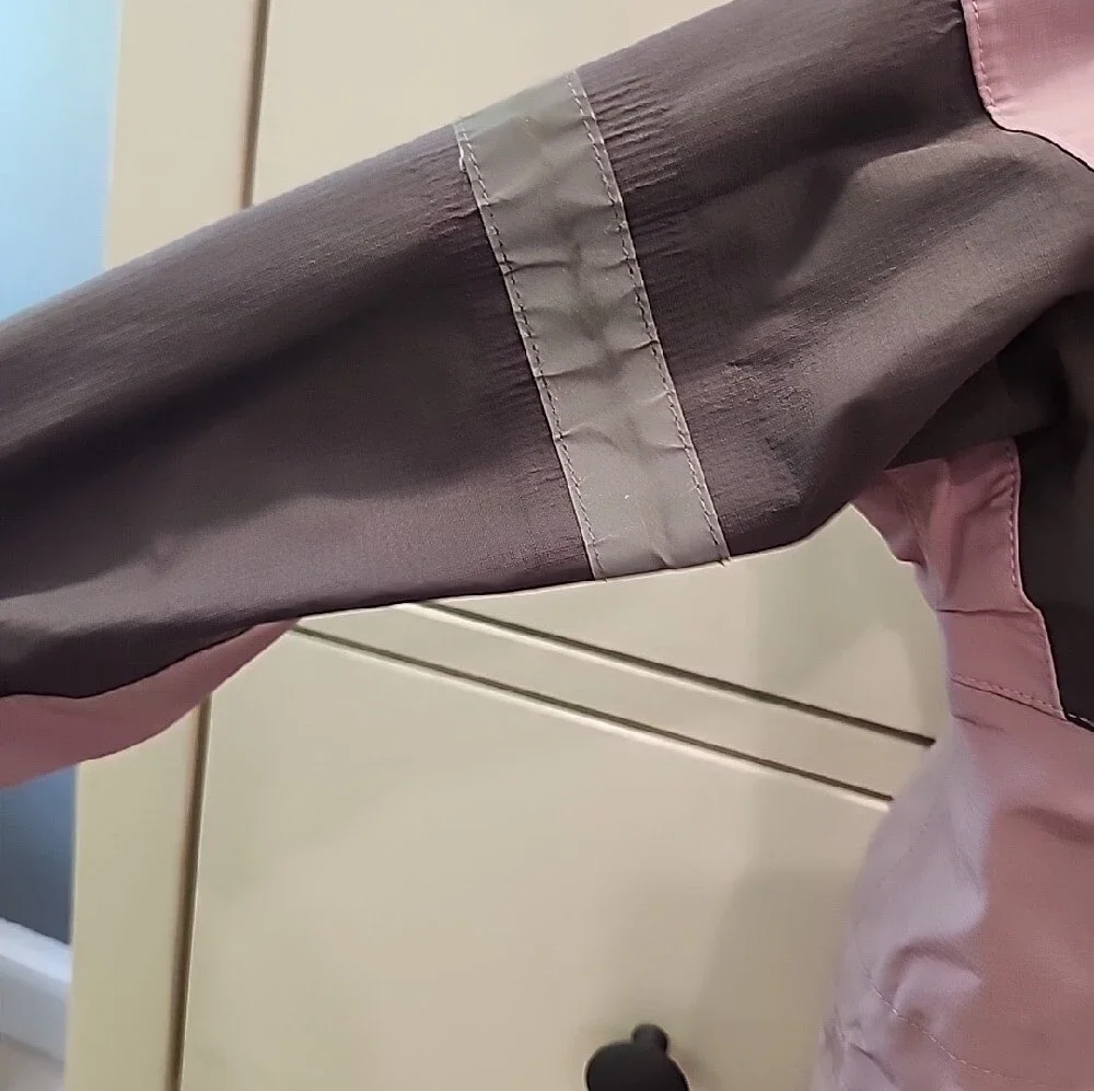 Oakiwear Lilac Waterproof Kids Rain Suit with Reflective Stripes